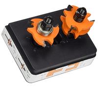 CMT Orange Tools 900.126.11 - Juego 2 fresas para juntas hm z3 s 8 d 47.6