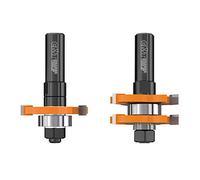 CMT Orange Tools 900.626.11 - Juego 2 fresas para juntas hm z3 s 12 d 47.6