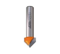 CMT ORANGE TOOLS 915.690.11 Fresa para ranuras en v (90) hm s 12 d 19x16, Grigio/Arancio