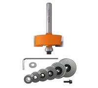 CMT ORANGE TOOLS 935.501.11 - JUEGO DE FRESAS PARA REBAJES 0-12.7 S=12 D=35X12.7