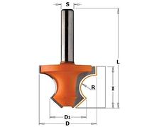 CMT ORANGE TOOLS 954.080.11 Fresa de radio cóncavo con bisel 45° D36mm I25mm R8mm L60mm SØ8mm