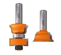 CMT ORANGE TOOLS 955.801.11 Juego de fresas para ensambles en “V” D38mm I17,5mm L56mm SØ12mm