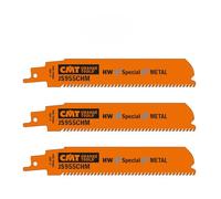 CMT ORANGE TOOLS JS955CHM-3 3 cuchillas SEGHETTO X METAL HM 152x24x1.25 8TPI CARBIDE TIPPED