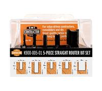 CMT Orange Tools K900-005-01 Estuche de 5 fresas de corte recto HW S=8mm