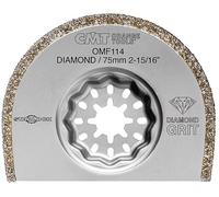 CMT Orange Tools OMF114-X5 Hoja Sierra Segmentada Diamante Extra-Larga Duración 75mm