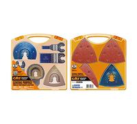 CMT - Set de 37 cuchillas y accesorios para herramientas oscilantes y multifunción, código OMM-X37