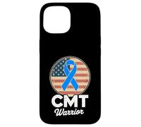 CMT Warrior Charcot-Marie-Tooth - Cinta de concientización sobre la Enfermedad Carcasa para iPhone 15
