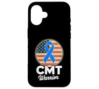 CMT Warrior Charcot-Marie-Tooth - Cinta de concientización sobre la Enfermedad Carcasa para iPhone 16