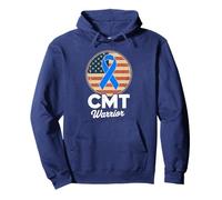 CMT Warrior Charcot-Marie-Tooth - Cinta de concientización sobre la Enfermedad Sudadera con Capucha