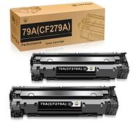CMYBabee Cartucho de Tóner 79A CF279A Compatible Repuesto para Impresora HP M12a Impresora HP M12w HP Laserjet Pro M12a M12w M12 HP Laserjet Pro MFP M26nw M26a M26w Impresora (2 Negro)