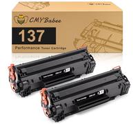 CMYBabee Cartucho de tóner Compatible para Canon 137 CRG137 9435B001AA ImageClass MF236n D570 LBP151dw MF247dw MF249dw MF232w MF244dw MF216n MF217w MF212w MF227dw MF229dw (Negro, 2 Unidades)