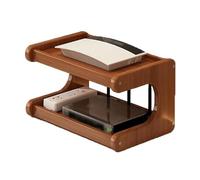 CMYCYDDPLY Router Rack, Caja de Almacenamiento WiFi, Soporte for Enrutador, Estante de Almacenamiento de Escritorio, for Oficina y Hogar(2 Layers 30cm)