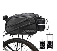 CMYKZONE 12L Bolsa Impermeable para Portaequipajes Trasero De Bicicleta, Resistente Al Desgarro, Tela Impermeable, Bolsa De Asiento para Portabicicletas para Bicicletas, Bicicletas De Cercanías, Etc