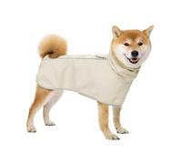 CMZYBBD Chubasquero Perro Poncho Impermeable con Capucha para Perros, Chaqueta Impermeable Reflectante para Exteriores, Ropa Impermeable De Cuello Alto para Perros Medianos Y Grandes-Beige-XXXL