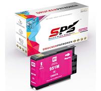 CN047AE / 951XL Cartucho de tinta compatible con HP Officejet Pro 8100 | 8100 E-Printer | 8600 | 8600 Plus | 8600 Premium | 251 | 251 DW | 276 | 8600 E | 8610 | magenta | 1500 páginas