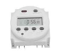 CN102A Temporizador digital, 220V LCD digital Temporizador de ciclo Cuenta atrás Interruptor de control de tiempo