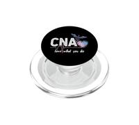 CNA Love What You Do Heartbeat Funny PopSockets PopGrip para MagSafe