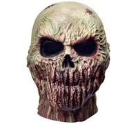 CNAFGBGG Máscara de Zombi Máscaras de Miedo sangrientas de Cabeza Completa para Adultos Máscara de Halloween de tamaño Libre Látex Transpirable Espeluznante para Broma de Disfraz de Cosplay.