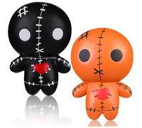 CNAFGBGG Muñecas vudú, muñecas Fantasma, espeluznantes, Suaves, de Crecimiento Lento, Terror, Alivio del estrés, Juguetes espeluznantes para Suministros de decoración para Fiestas de Halloween...