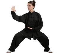 CNAFGBGG Ropa de 1set Tai chi, Uniforme Tradicional de Kung fu, Ropa de Artes Marciales Chinas livianas para Unisex,