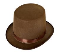 CNAFGBGG Sombrero de Copa para niños, Sombrero de Copa Plano de 11x10, 2x5, 1, Disfraz de Mago de Fieltro, Sombreros Divertidos Unisex para niños para disfrazarse, Fiesta de carnavales.