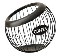 CNAFGBGG Soporte para cápsulas de café Organizador de cápsulas de café de gran capacidad Soporte de metal para espresso para almacenamiento y decoración de barra de de espresso..