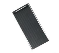 CNANRNANC 1 cubierta de rodillo para consola central para Impreza 2008-2014 para WRX 2015-2021, tapa deslizante de plástico negro de repuesto para reparación interior de automóviles
