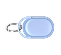 CNANRNANC 1 paquete impermeable a prueba de golpes para funda de TPU para Xiaomi para Smart con mosquetón, funda protectora transparente para viajes al aire libre, senderismo, rosa transparente (azul