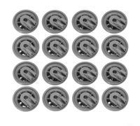 CNANRNANC 16 rodillos de cesta inferior para Bosch para lavavajillas Siemens, SN25M880GB SN26M653GB SMV59T10EU 611475, cesta de cubiertos para lavavajillas (16 piezas)