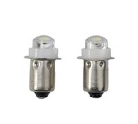 CNANRNANC 2 bombillas LED de repuesto P13.5S 3V/4.5V/6V 0.5W 6000K blanco para linterna linterna, construcción de metal de hierba, ideal para acampar al aire libre senderismo (4.5V)