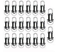 CNANRNANC 20 piezas brillantes para mini llavero, linterna impermeable Powe LED llavero linterna y banco compacto llavero luz portátil para aventuras al aire libre (20 piezas)