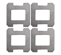 CNANRNANC 4 paños de microfibra para robot de limpieza Winbot W1/W1 Pro/W2 Pro/W960, almohadillas de repuesto grises para limpieza sin rayas en casa