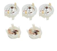 CNANRNANC 5 unids taladro eléctrico motor carbón cepillo titular compatible con 775 750 755 para Rs Series Conmutación piezas herramienta eléctrica blanca