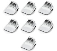 CNANRNANC 7 Uds ventana botón cubierta moldura para Tesla modelo 3/Y interior pegatinas decorativas película protección puerta coche interruptor panel de control accesorios
