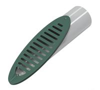 CNANRNANC Accesorio de parrilla para cocina de gas portátil, diámetro de 34 cm, accesorio de parrilla de barbacoa con placa redonda recubierta de aluminio, para cocinar al aire libre