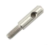 CNANRNANC Adaptador de antena de acero inoxidable de 38 mm para modelos de motocicleta Touring FLHT FLTR Ultra 1989-UP con mejora de señal fiable (1 unidad)