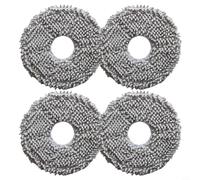 CNANRNANC Almohadillas de microfibra lavables de repuesto para Conga 20090 ProAI para InfinitySoap para aspiradora Cut&Spa, azul (paquete de 4)