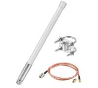 CNANRNANC Antena LoRa 915MHz 5dBi con cable RG58 de baja pérdida para red de malla ESP32, para placa OLED y puntos de acceso de helio incluidos, compatible con M1