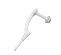 CNANRNANC Apilador de pelo de pesca con mosca y herramienta de bobinadora de hilo profesional dispositivo de atado equipo de guía para pescadores Kit de metal de plástico (devanadera de mosca blanca)