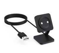 CNANRNANC Base de carga magnética para Suunto 9 Peak Pro para reloj inteligente con cable USB, soporte de carga rápida, material ABS, negro, accesorio de viaje para el hogar