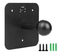 CNANRNANC Bastidor de acero para montar en la pared resistente con rótula para bicicleta, 60 kg, carga máxima, espacio eficiente, instalación de hardware
