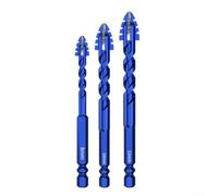 CNANRNANC Broca Excéntrica 3pcs para Vidrio y para azulejo Broca Excéntrica(8-10-12mm)