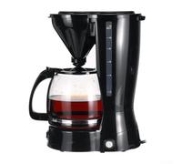 CNANRNANC Cafetera para goteo Automática 12 Tazas Vidrio Hogar Cafetera(EU) | para goteo semi-automático, para sabor rico y aromático, para ideal desayuno diario, 12 tazas capacidad