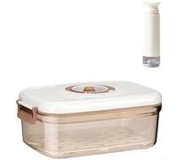 CNANRNANC Caja de cebo de pesca con sellado al vacío y bola de burbujas, construcción ABS, tapa a prueba de fugas, múltiples opciones de tamaño, para pesca de carpas y pesca competitiva (H)