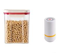 CNANRNANC Caja de cebo de pesca con sellado al vacío y bola de burbujas, construcción de ABS, tapa a prueba de fugas, múltiples opciones de tamaño, para pesca de carpas y pesca competitiva (A)