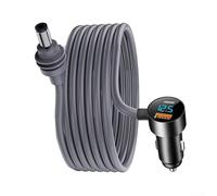 CNANRNANC Cargador de coche 3 en 1 para mini USB dual para Starlink, cable de alimentación de 12 V-24 V CC, para Starlink para mini adaptador de cable de alimentación de 12 V (12-24 V-5 A 2 m)