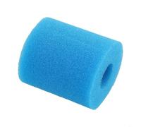 CNANRNANC Cartucho de esponja de espuma de filtro de piscina de repuesto para tipo I/Ii/Vi/D, esponja azul lavable y reutilizable con agujero central, para piscinas Intex y exteriores (I)