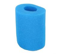 CNANRNANC Cartucho de esponja de espuma de filtro de piscina de repuesto para tipo I/Ii/Vi/D, esponja azul lavable y reutilizable con agujero central, para piscinas Intex y exteriores (II)