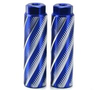 CNANRNANC Clavijas de pie de bicicleta de 100 x 28 mm de aleación de aluminio antideslizantes para bicicleta de montaña, bicicleta de carretera, eje trasero, accesorios de ciclismo, diseño moleteado