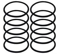 CNANRNANC Conjunto de repuesto de junta tórica de tubo de alimentación para Zodiac para Polaris para Vac-Sweep 360 380, kit de sellado de alta durabilidad 9-100-5132, negro, paquete de 2 (paquete de